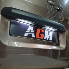 PACK LED Éclairage Plaque d'Immatriculation Peugeot Expert 3 de 2016 à 2025 avec Portes AR - AGM Vision
