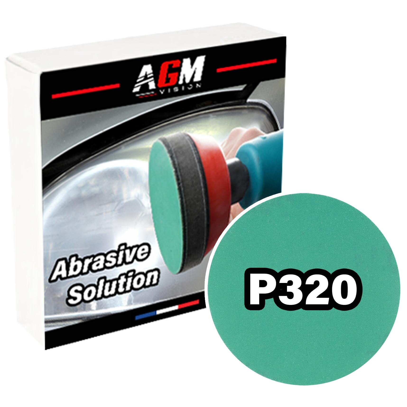Pack 20 Abrasive Discs Ø75 MM for Headlight - P320 Pack 20 Abrasive Discs Ø75 MM for Headlight - P320