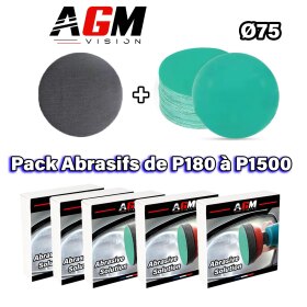 Complete Abrasive Kit for AGM Vision Headlight Renovation - AGM Vision