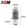 Geventileerde LED-lamp BA21D OPTO met vergrootglas