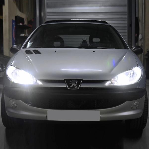 LED PACK Low Beam / High Beam Peugeot 206 from 1998 to 2009 (With H4 Bulb) LED PACK Low Beam / High Beam Peugeot 206 from 1998 to 2009 (With H4 Bulb)