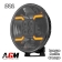 LED-Scheinwerfer Cyber Combo, Dynamisch, Breit & Weit, 200W, 22cm