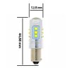 Ampoule LED H6W-BAX9S ULTRA (Blanc)