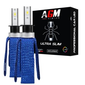 Kit Ampoules LED H3 ULTRA SLIM - AGM Vision