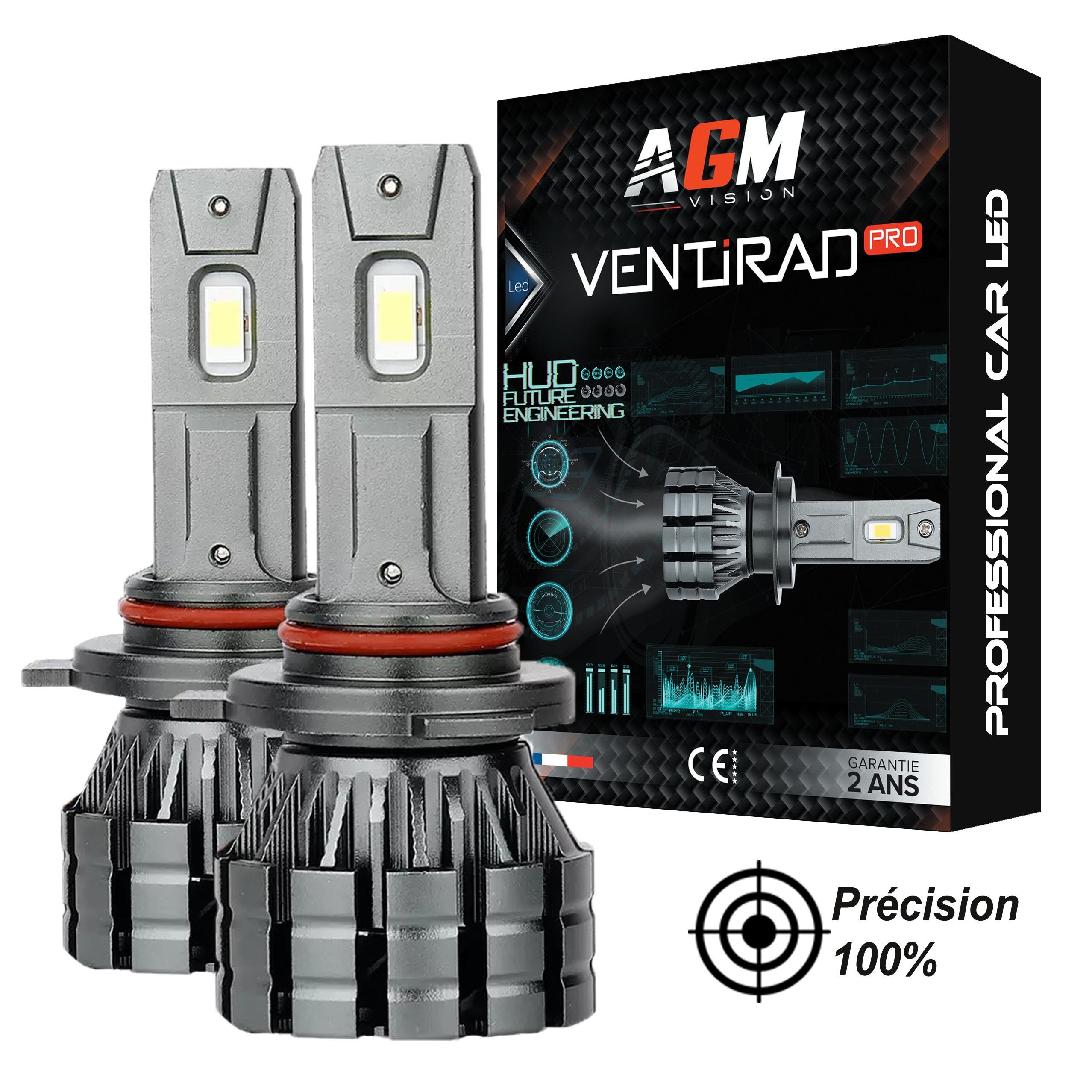 Kit Lâmpadas LED HIR2 9012 VENTIRAD PRO Kit Lâmpadas LED HIR2 9012 VENTIRAD PRO