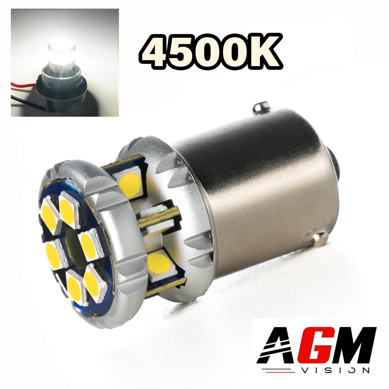 ミニウルトラパワーLEDバルブ R5W-R10W ウォームホワイト 4500K ミニウルトラパワーLEDバルブ R5W-R10W ウォームホワイト 4500K