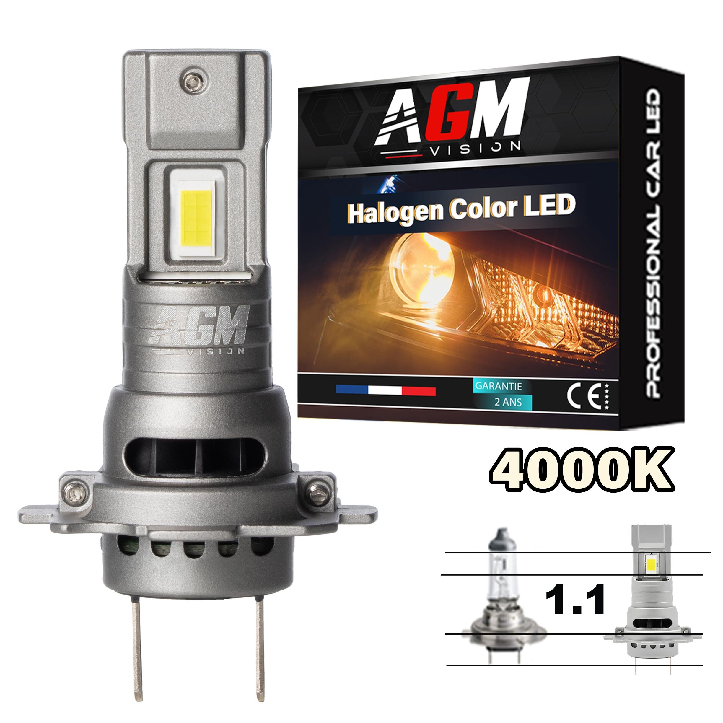 LED-lamp H7 VINTAGE GTS Halogeenkleur 4000K