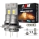 Kit ampoules LED H7 GTS 1.1 EVO R70W, couleur halogène 4000 K, ventilé, taille mini, 70 W, 10 100 lm