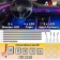 Kit LED intérieur Slim RGB Wireless Max – Tableau de bord, portes & tapis (sans fil)