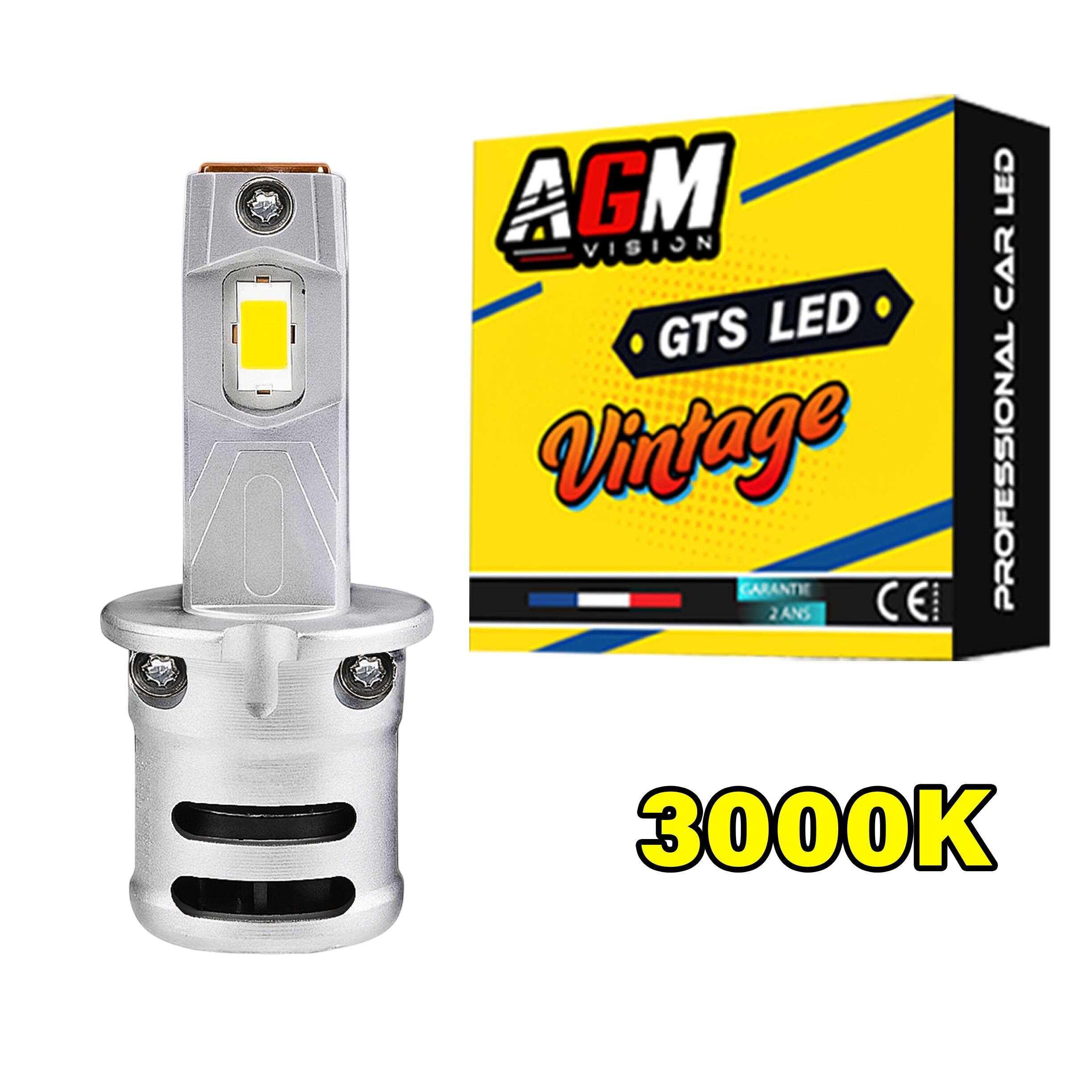 Lampadina LED H3 VINTAGE GTS EVO R30W - Giallo 3000K Lampadina LED H3 VINTAGE GTS EVO R30W - Giallo 3000K