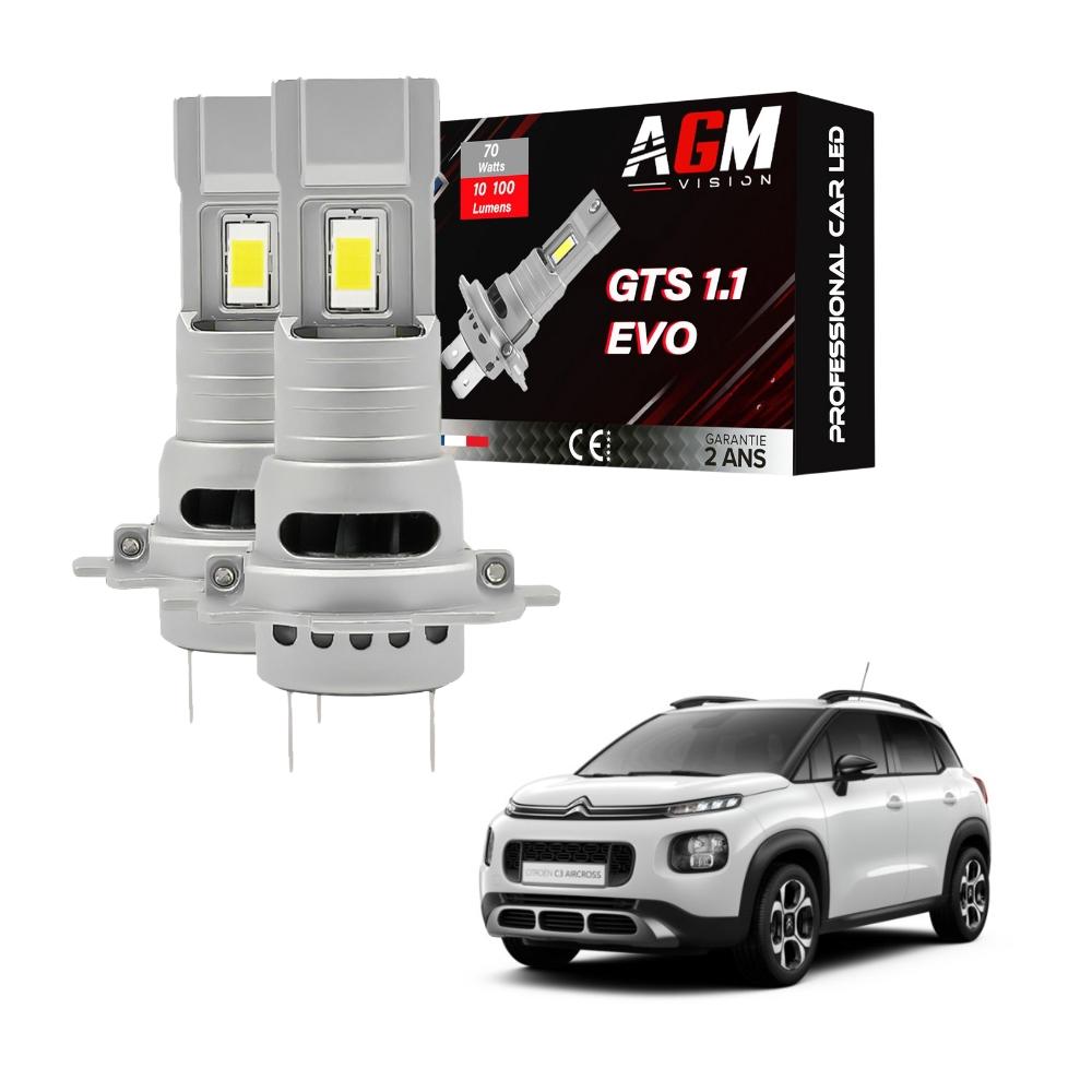 2 Luci Proiettore Logo 3D Per Citroën C3 Aircross 2017-2025 – Benvenuto Con Emblema, Si Accendono All'apertura Della Portiera