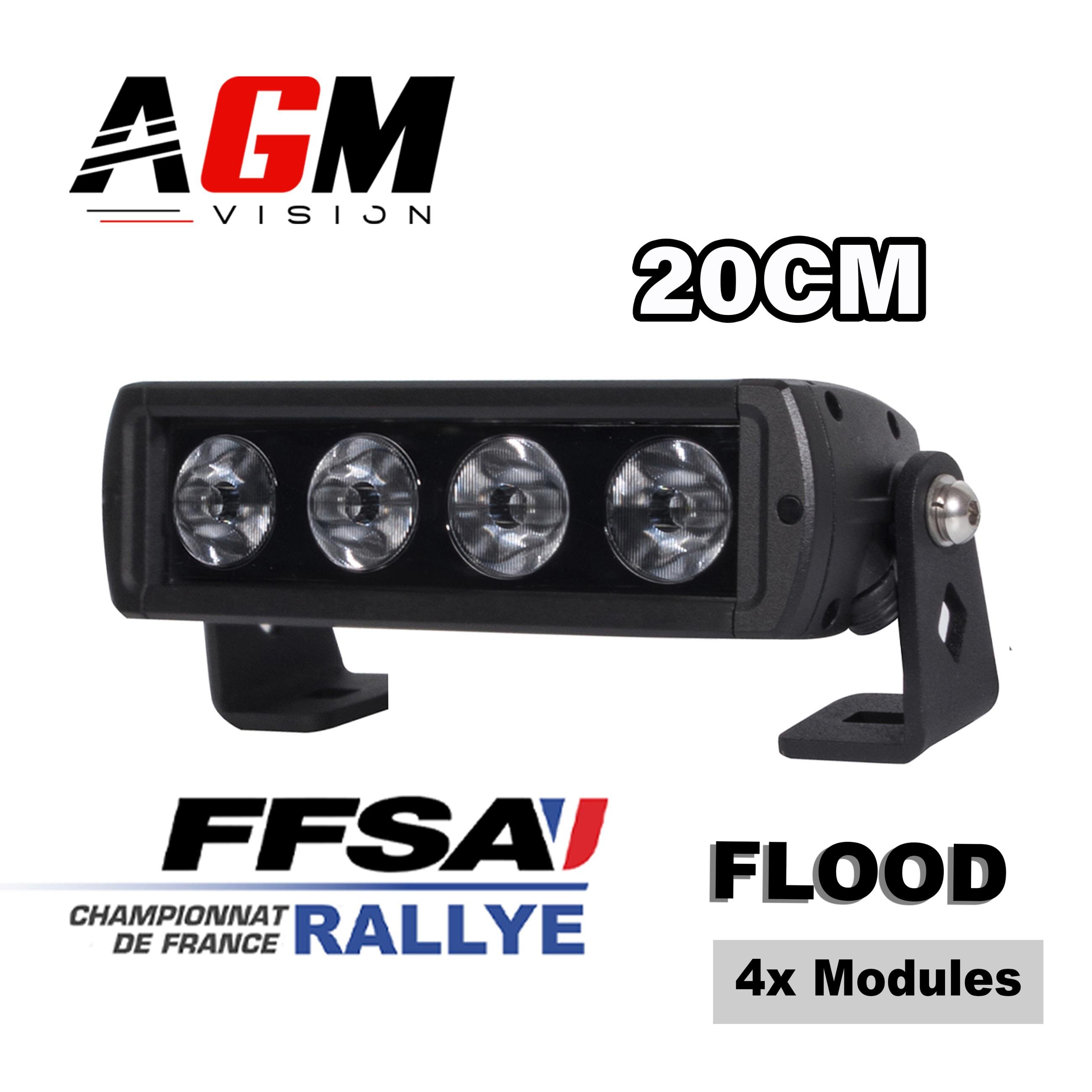BARRA LED MOTO RALLY - DARK V1 - 20 cm, Flood BARRA LED MOTO RALLY - DARK V1 - 20 cm, Flood