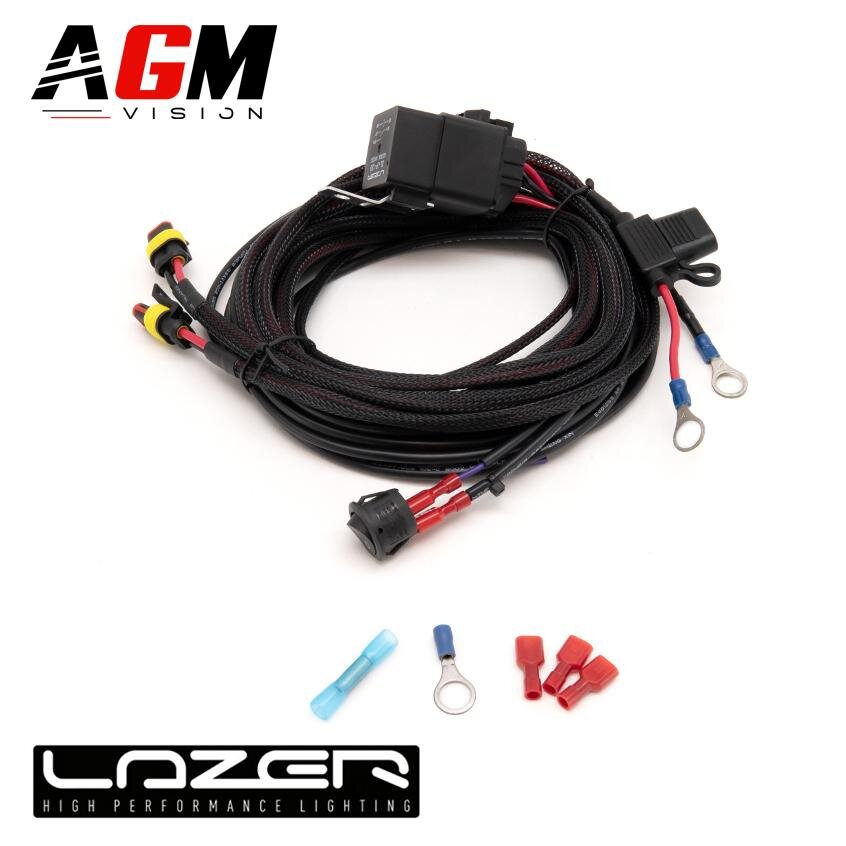 2-LED-Leisten-Kabelsatz (2-polig, Superseal, 35A-12V) – Lazer Lamps 2-LED-Leisten-Kabelsatz (2-polig, Superseal, 35A-12V) – Lazer Lamps