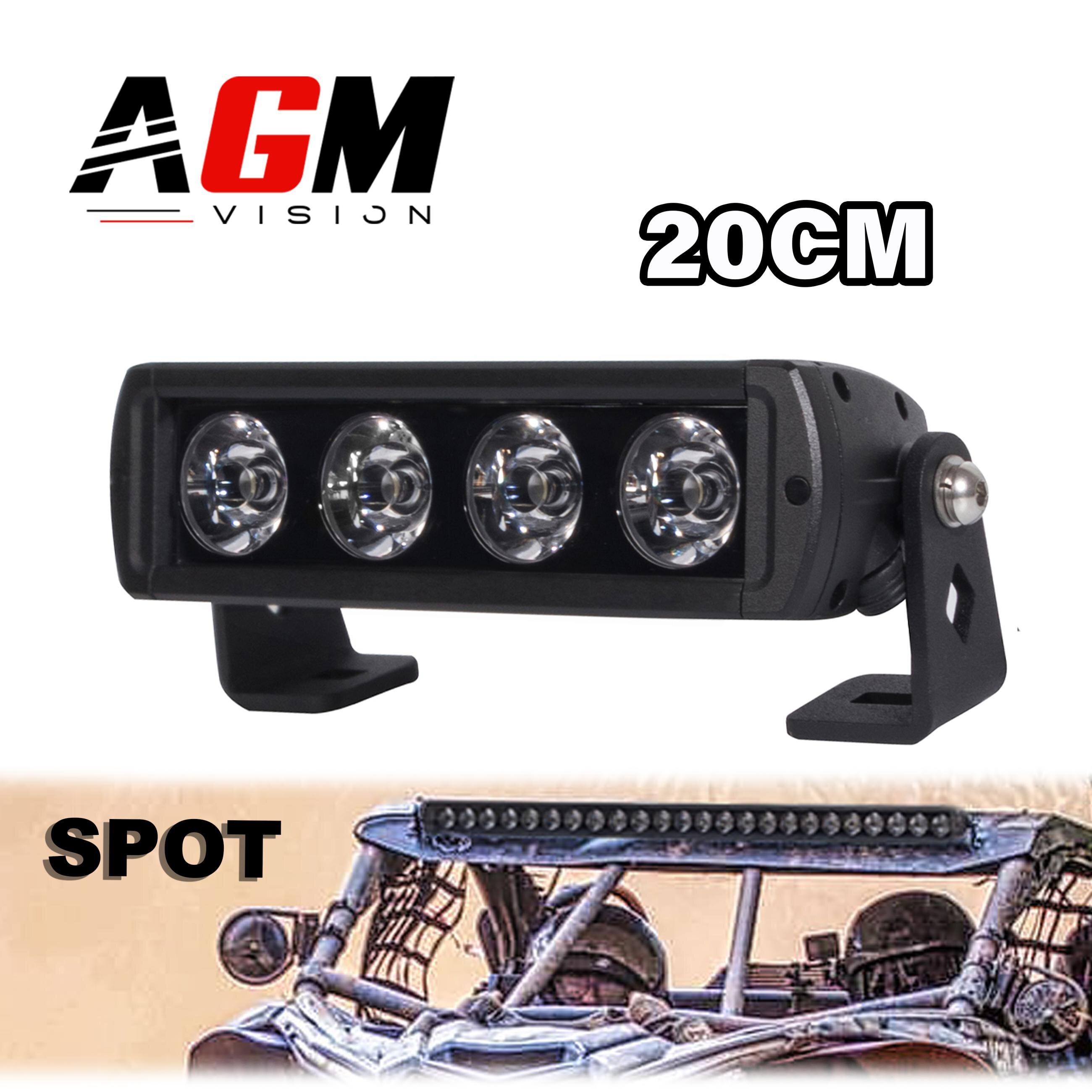 DARK OFFROAD LED BAR LONG RANGE SPOT - 20CM DARK OFFROAD LED BAR LONG RANGE SPOT - 20CM