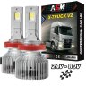 LED-Lampen-Kit H11 X-TRUCK - V2 - 150 Watt - 24 Volt