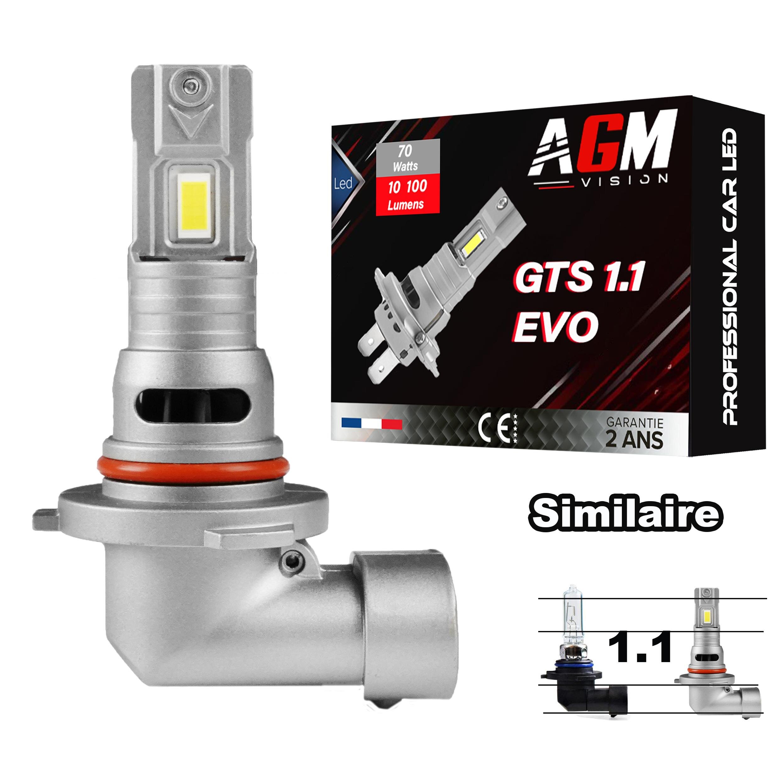 HB3 9005 GTS 1.1 EVO R35W LED Bulb - White 6500K - Ventilated, mini size and powerful 35 W, 5050 lumens HB3 9005 GTS 1.1 EVO R35W LED Bulb - White 6500K - Ventilated, mini size and powerful 35 W, 5050 lumens