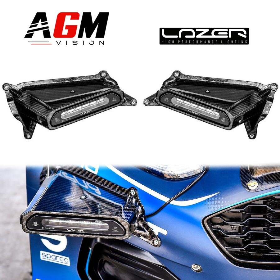 Lazer LED-Eckbeleuchtungspods für Rallye - Ford Fiesta R5 MKII Lazer LED-Eckbeleuchtungspods für Rallye - Ford Fiesta R5 MKII