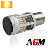LED Bulb PY21W-BAU15S - Luxoa Super Canbus - Orange