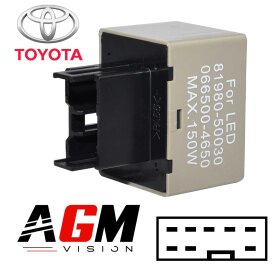 Relais / Centrale clignotante LED Type 4 - fixe ou réglable - AGM Vision