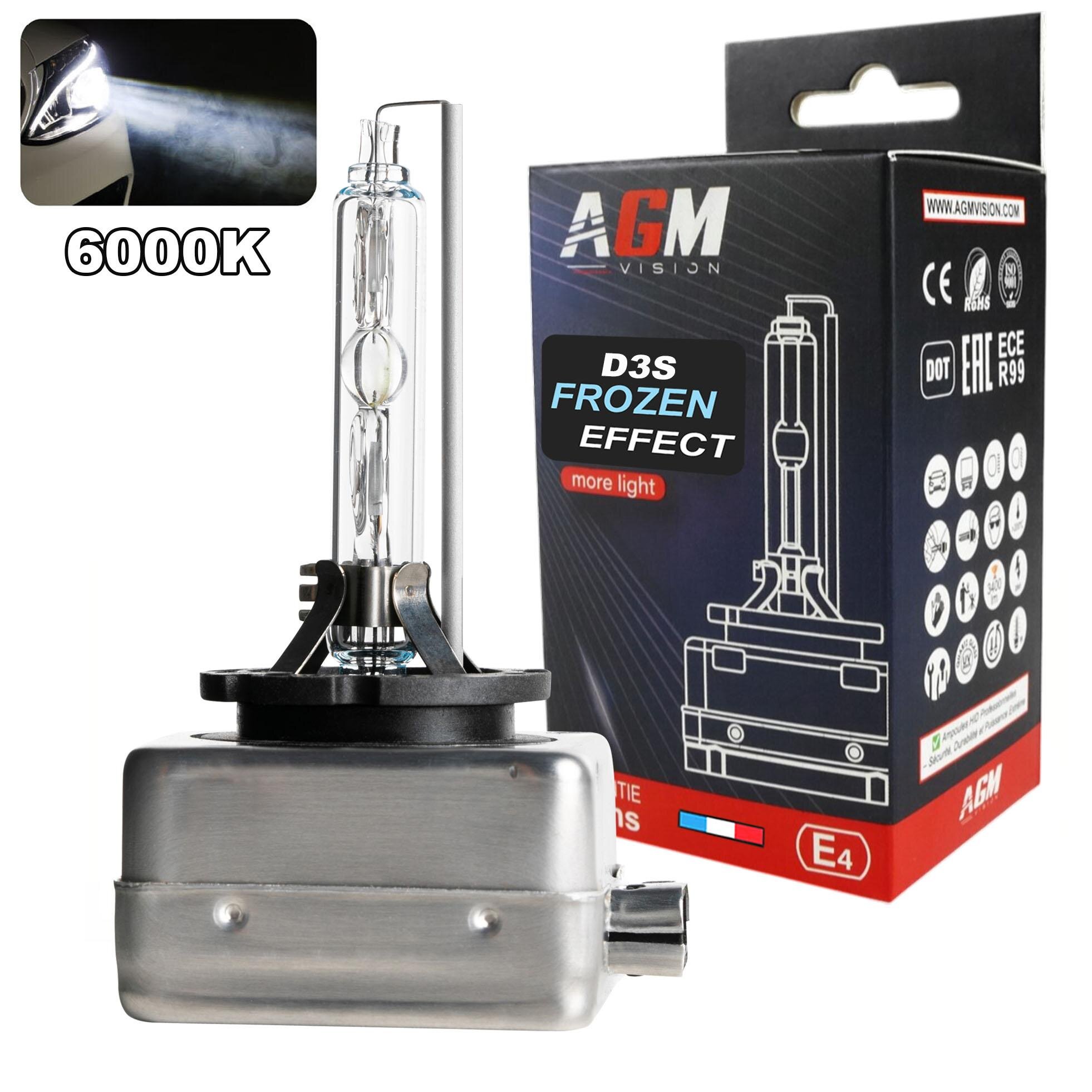 Ampoule Xénon D3S 6000K - Frozen Effect Ampoule Xénon D3S 6000K - Frozen Effect