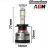 Kit ampoules LED H7 Millenium 3 Ultra Can-bus -V2