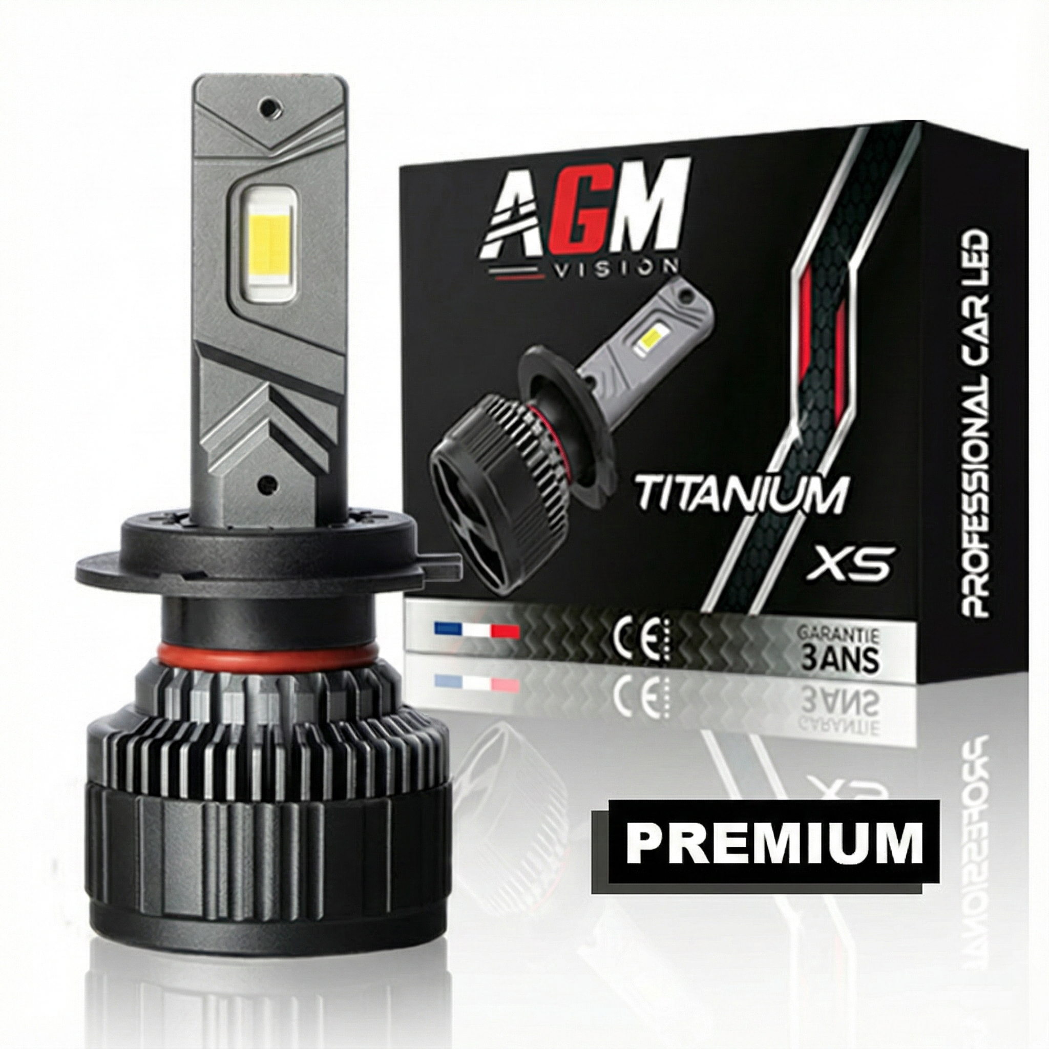 Lâmpada LED H7 Titanium XS - V2 Lâmpada LED H7 Titanium XS - V2