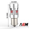 Lampadina LED P21W-BA15S VORTEK MAX (rossa)