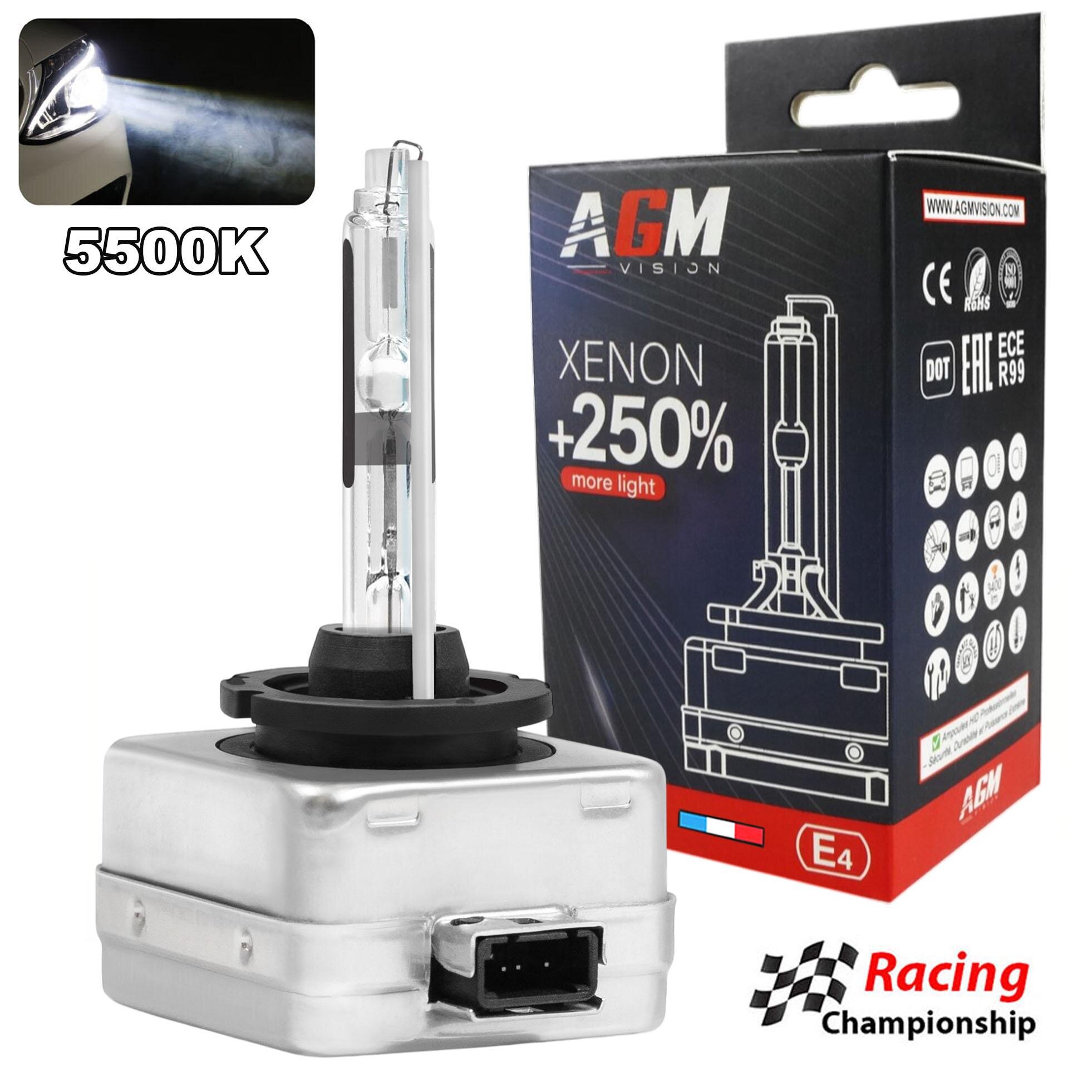 Xenonlamp D1R 5500K - Optimum Wit +250% Xenonlamp D1R 5500K - Optimum Wit +250%