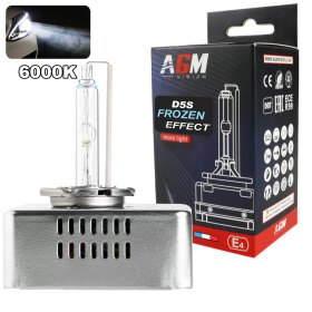 Bombilla Xenón D5S 6000K - Efecto Frozen - AGM Vision