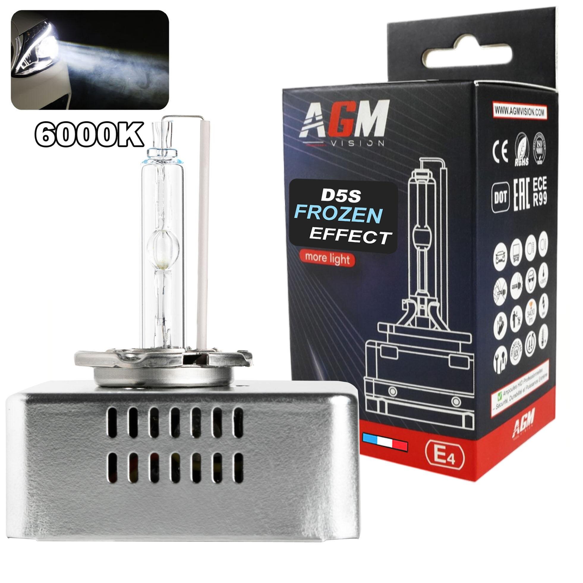 Xenon Bulb D5S 6000K - Frozen Effect Xenon Bulb D5S 6000K - Frozen Effect