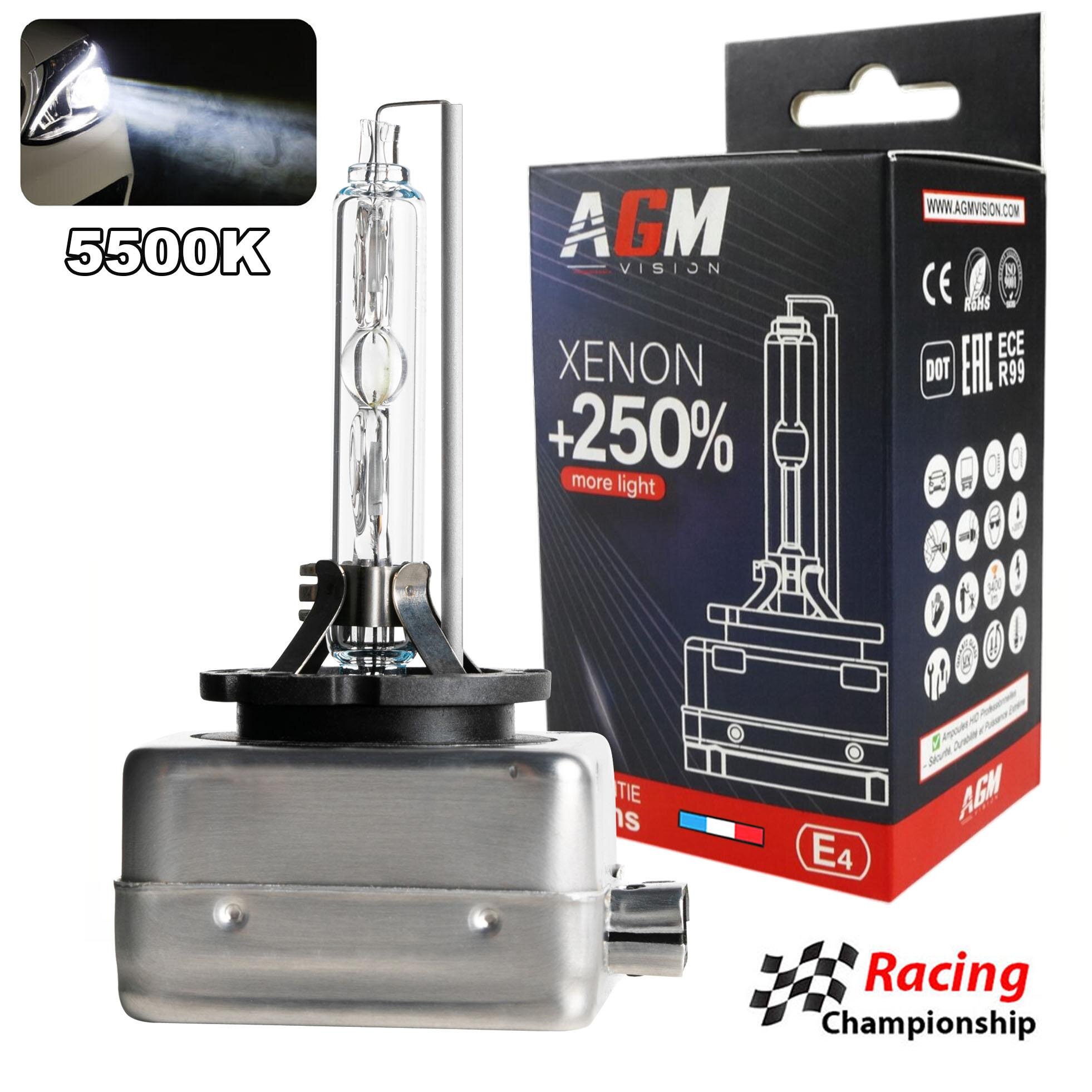 Ampoule Xénon D8S 5500K - Optimum +250% Ampoule Xénon D8S 5500K - Optimum +250%