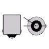 Lampadina LED PY21W-BAU15S VORTEK MAX (arancione)