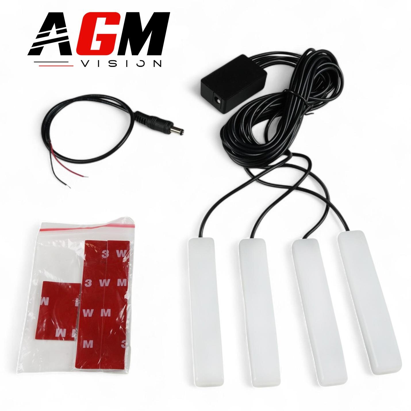Kit premium de 4 bloques LED RGB de 10 cm para pedalera – Control mediante aplicación móvil Kit premium de 4 bloques LED RGB de 10 cm para pedalera – Control mediante aplicación móvil