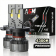 Kit lâmpadas LED H4 Titanium XS branco quente 4300 K