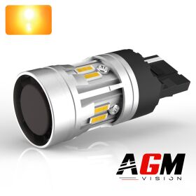 Ampoule LED T20 WY21W VORTEK MAX (orange) - AGM Vision