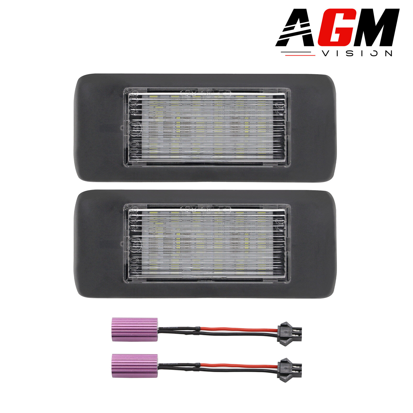 Kit 2 Moduli Illuminazione LED Targa Opel - TIPO 2