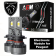 Kit H7 LED-Lampen Titanium XS - V2 - Speziell für Peugeot - CanBus fehlerfrei, 110 Watt Hochleistung