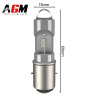 Ampoule LED S2 BA20D Dual Tech spécifique AC-DC - Blanc 6000K