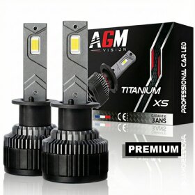 Kit ampoules H1 LED Titanium XS - V2 - AGM Vision