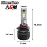 Ampoule LED H8 Titanium XS - V2