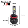 Kit bombillas H8 LED Titanium XS - V2