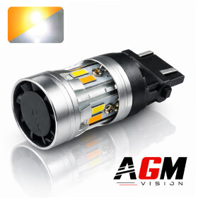 Ampoule LED P27/7W Vortek Max (Blanc/Orange) - AGM Vision
