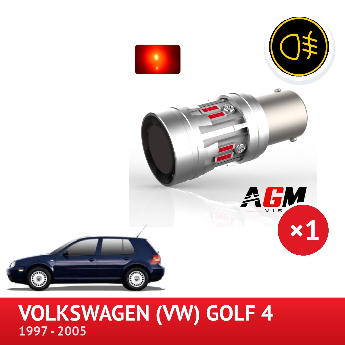 LEDバルブ のため VOLKSWAGEN (VW) Golf 4 1997-2005