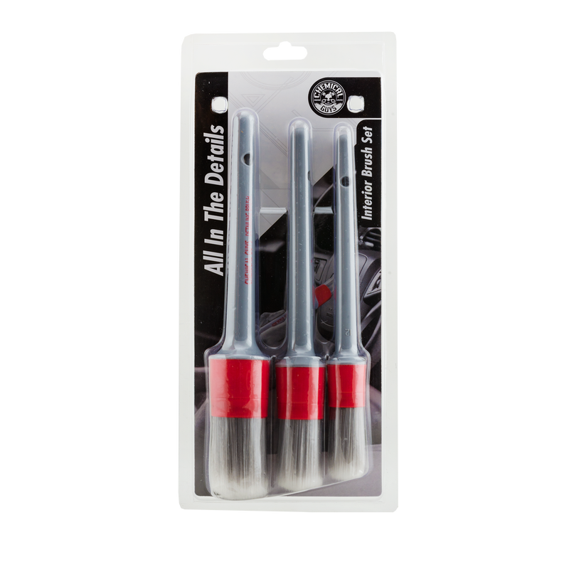 Pack 3 Innenreinigungsbürsten CHEMICAL GUYS Pack 3 Innenreinigungsbürsten CHEMICAL GUYS