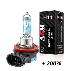 Lampadina alogena H11 55W SUPER CORSA X-TV1 - AGM Vision